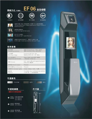 茵朗全自动人脸识别锁 推动智能家居发展的关键技术